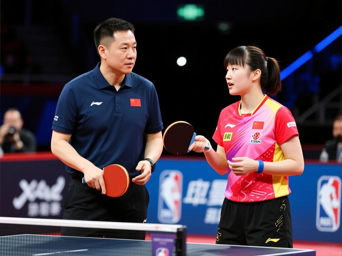 任浩执教王曼昱，邱贻可执教孙颖莎，都磨合出了效果的简单介绍